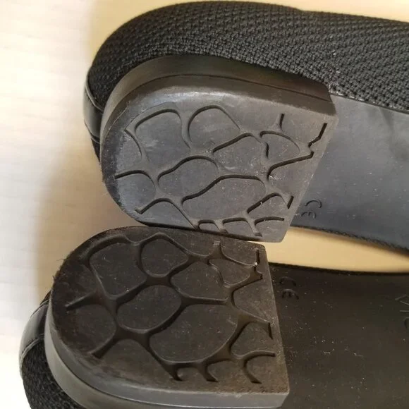 Vionic Dahlia Shoe - Low Heel Slip On Shoes - Black Taupe - Sz 7.5 - Picture 9 of 14